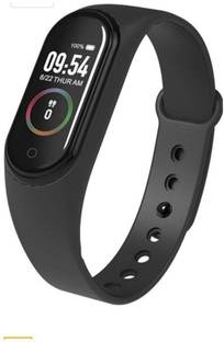Shoptronics M4 SMART BAND (Black Free Size)