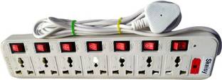 Skeisy surge protector 7  Socket Extension Boards