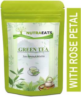 NutraEats Green Tea for Weight Loss | 100% Natural Green Loose Leaf Tea | Pure Green Tea with No Additives Unflavoured Green Tea Pouch Advanced (T1188) Unflavoured Green Tea Pouch