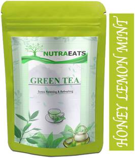 NutraEats Green Tea for Weight Loss | 100% Natural Green Loose Leaf Tea | Pure Green Tea with No Additives Green Tea Pouch Premium (T712) Green Tea Pouch