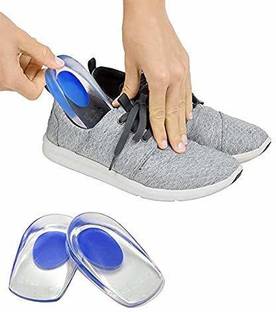 RIYUZONE Gel Heel cups Silicon Heel Pad for Heel Ankle Pain