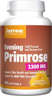 Jarrow Formulas Evening Primrose, 1300 mg, 60 Softgels