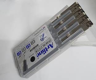 Artline 0.1, 0.3 , 0.5, 0.7 ACID FREE DRAWING SYSTEM FINELINER PEN SET FOR PROFESSIONAL ARTISTS SET OF 4 WITH PREMIUM QUALITY PLASTIC BOX (BLACK) Fineliner Pen