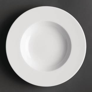 LAOPALA Deep Pasta Plate 9"/Deep Soup Plate/Maggi Plate/Gravy Half Plate 6 Pcs. Rice Plates