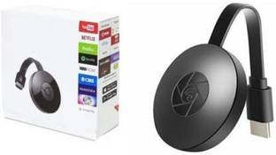 Clairbell CQA_645U Chrome cast WiFi HDMI Dongle & Wireless Display for TV\Laptop\Desktop\Tablet Compatible with All Smartphone Media Streaming Device