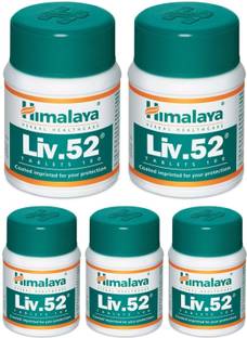 HIMALAYA Liv.52 100 Tablets (Pack of 5)