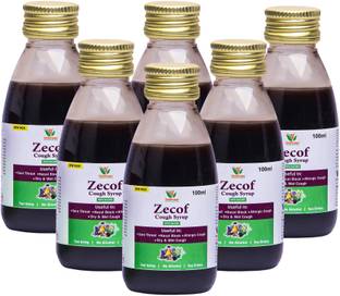 Vaddmaan Zecof Cough Syrup 6 x 100ML
