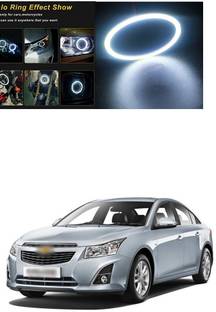 XZRTZ Rings 70MM Car Angel Eyes Led Halo Rings for Headlights Lamp with Housing 12V White 1Pair A14 Headlight Car, Motorbike LED for Chevrolet (12 V, 12 W)