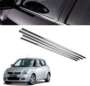 Rimpil Lower Window Garnish Swift 2008 Chrome Maruti Swift Side Garnish