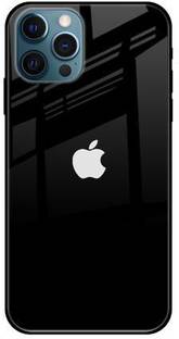 CallSmith Back Tempered Glass for Apple iPhone 12 / 12 Pro Ultra Glossy Black Back Tempered Glass, ( Orignal Seller CallSmith India )