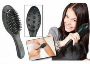 Trifles Electronic Hair Massager Acupressure Head Hair Brush Comb Vibrator Massager Brush (Pack of 1) Massager (Black)