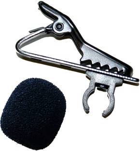 BOYA Lavalier Microphone Tie Clip & Windsock for M1, M1dm, m1 Pro and other similar lavaliers Tie Clip & Windsock