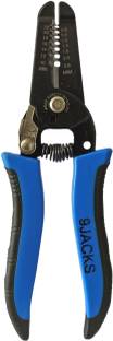 Qualigen 8in1 7" Professional Wire Stripping Cutter Portable Stripper Crimper Pliers Multi-function Cable Wire Crimping Manual Tool Wire Cutter Pincer Plier