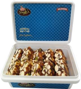 Singla Sweets Anjeer Chikki Burfi Sweets 250g Very Delicious Sweets Box