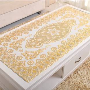 DELHI PVC CORP Gold 100 cm Table Runner
