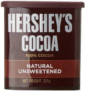 HERSHEY'S COCOA 100% COCOA NATURAL UNSWEETENED