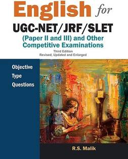 English: for UGC-Net/Jrf/Slet Paper II and III and Other Competitive Examinations (Objective Type Questions)