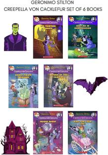 GERONIMO STILTON CREEPELLA VON CACKLEFUR SET OF 6 BOOKS