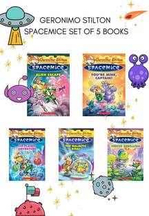 GERONIMO STILTON SPACEMICE SET OF 5 BOOKS