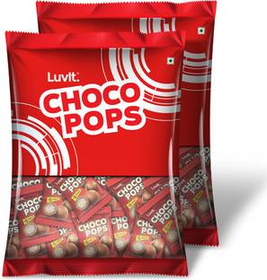 LuvIt ChocoPops |Chocolate Coated Balls With Crunchy Rice Crispies Inside Crackles
