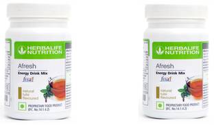 HERBALIFE Afresh Energy Drink Mix - TULSI And TULSI Plant-Based Protein
