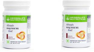 HERBALIFE Afresh Energy Drink Mix-ELAICHI and AFRESH ELAICHI Energy Bars