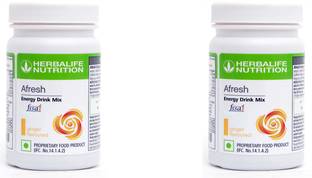 HERBALIFE Afresh Energy Drink Mix Combo GINGER + GINGER Nutrition Drink