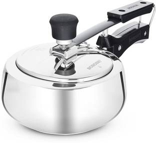 BOROSIL pronto 1l stainless steel 1 L Inner Lid Induction Bottom Pressure Cooker