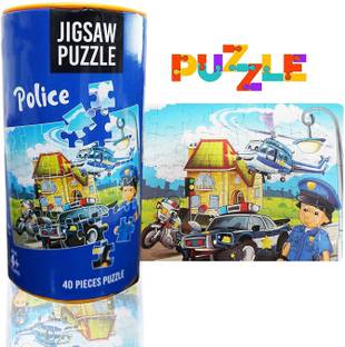 Muren New Jigsaw Puzzle- Police Game for Kids