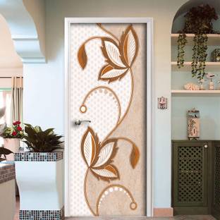 BPDESIGNSOLUTION Vinyl Architecture Multicolor Wallpaper