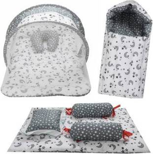 Dolphin52 MOON STAR BABY COMBO SET CARRY BED, BABY MOSQUITO NET BED
