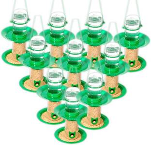 AMIJIVDAYA Small double decker (pack of 10) Window Bird Feeder Bird Feeder