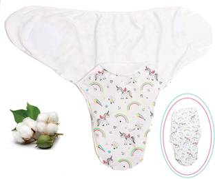 Mammachamp Printed Crib Swaddling Baby Blanket for  Heavy Winter