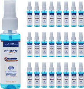zermero Mini Hand sanitizer spray Pump 50ml (Combo Pack of 24pcs) Hand Sanitizer Pump Dispenser