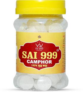 SAI999 Camphor Tablets ( Big Coin Tablets ,100 Gm * Pack Of 1)