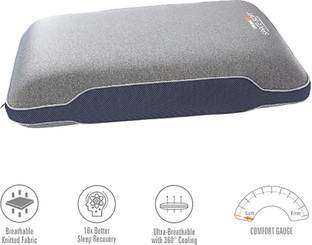 SPRINGFIT Foam Solid Sleeping Pillow Pack of 3