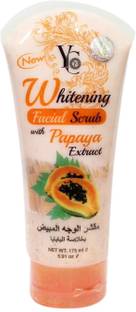 YC Whitening Facial Scrub with Papaya Extract (488) 175 ml Scrub