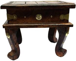 INDIAN WOOD ARTS Living & Bedroom Stool