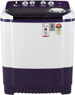 LG 8.5 kg Semi Automatic Top Load with In-built Heater Purple