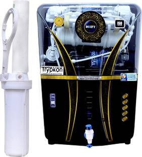 trypkon DRIFT 2 COPPER 14 L RO + UV + UF + TDS Control + Alkaline + UV in Tank Water Purifier