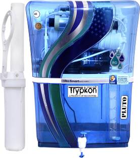 trypkon PLUTO 2 COPPER 12 L RO + UV + UF + TDS Control + Alkaline + UV in Tank Water Purifier