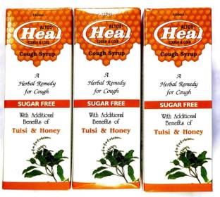 ALTOS Herbal AbhiHeal Cough & Cold Syrup Sugar Free 100ml+100ml+100ml