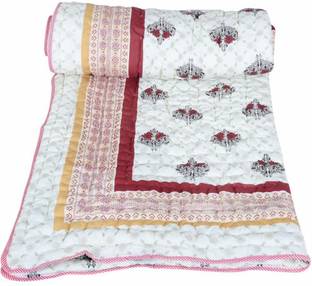 SVT Floral Single Quilt for  Mild Winter