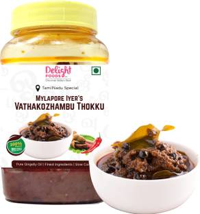 Delight Foods Mylapore Iyer's Vathakozhambu Thokku || Tamarind Paste / Vathal Kuzhambu Mix || Tamil Nadu Special || NO PRESERVATIVES || Chutney Granules