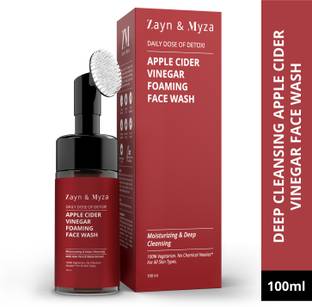 ZM Zayn & Myza Apple Cider Vinegar Deep Cleansing & Moisturizing Foaming Face Wash