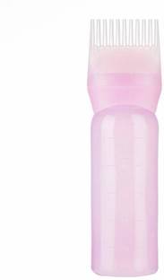 twirey Hair Oil Bottle, Oil Comb 120ML Hair Tools Hair Dye Applicator Brush Bottles Styling Tool Hair Colouring (PACK OF 1)