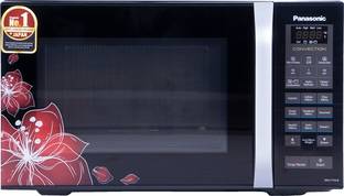 Panasonic 23 L Convection Microwave Oven (NN-CT35LBFDG, Black Floral)