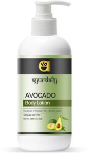 Ayurdaily Avocado Body Moisturizing Lotion for Dry & Sensitive Skin