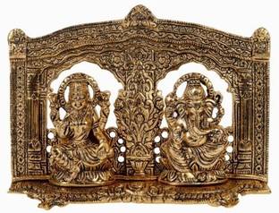 SBBCO Laxmi Ganesha God idol - Lakshmi Ganesh Murti Decorative Showpiece  -  16 cm