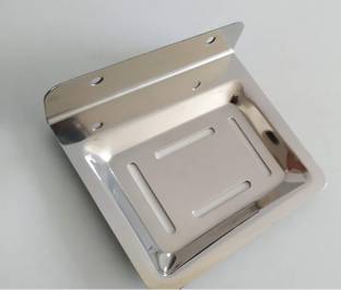 KYOTO ( JBL ) Stainless Steel Soap Holder for Bathroom Chrome Finish / Soap Dish/ Soap Bar / Dish Holder / Bathroom Soap Stand for Bathroom, Kitchen & Wash Area Bathroom Accessories ( PACK of 1PC )